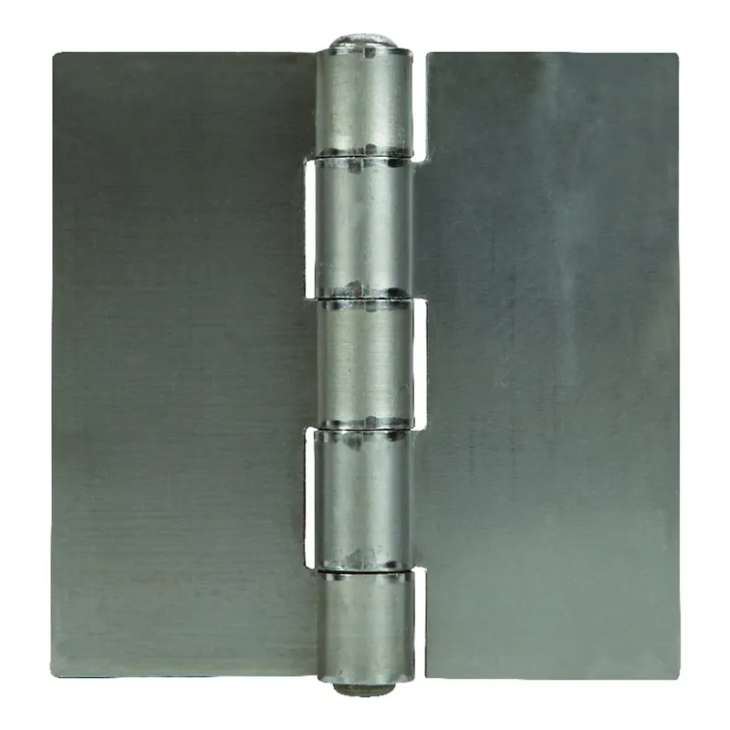 Ace 3-1/2 In. L Natural Steel Weldable Door Hinge 1 Pk