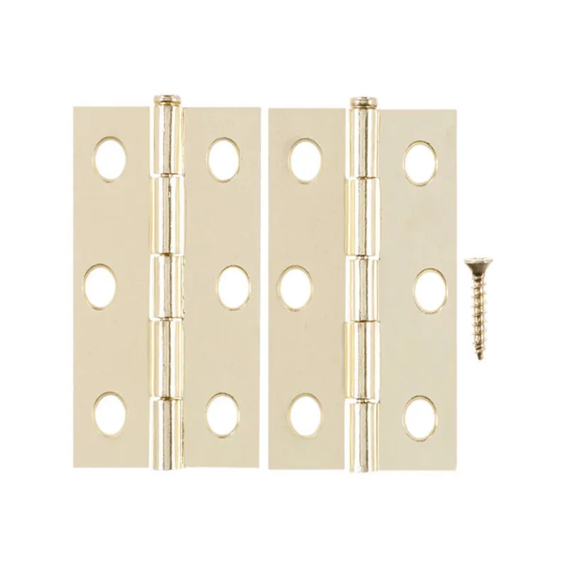 Ace 2.75 In. W X 2-1/2 In. L Bright Brass Brass Narrow Hinge 2 Pk