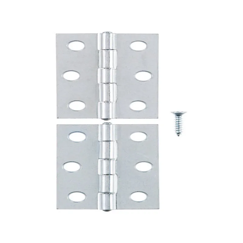 Ace 1-5/8 In. L Zinc-Plated Steel Narrow Hinge 2 Pk