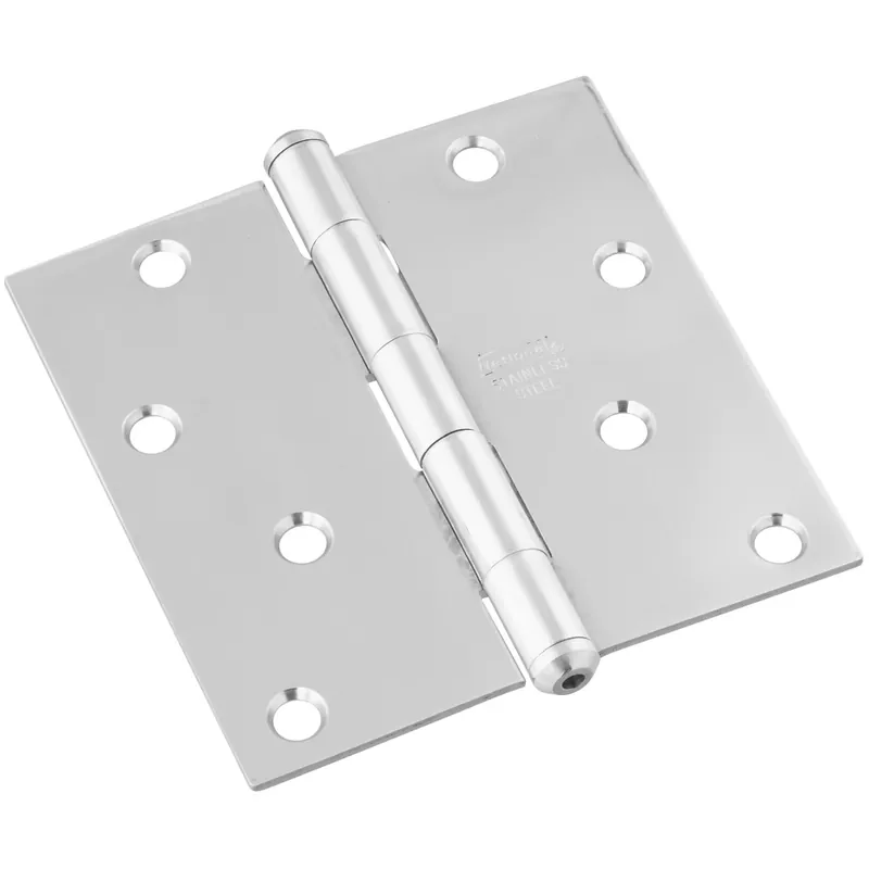 National Hardware 4 In. L Natural Door Hinge 1 Pk