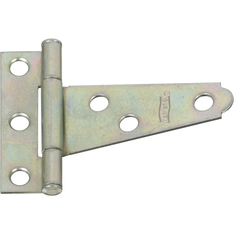 National Hardware 2 In. L Zinc-Plated Light T-Hinge 2 Pk