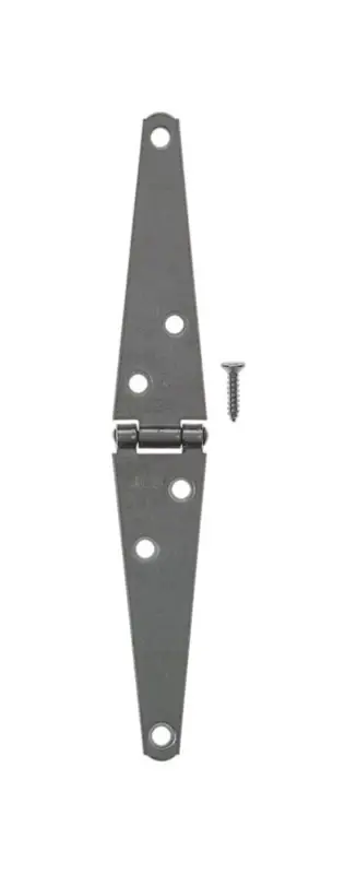 Ace 4 In. L Zinc-Plated Steel Light Duty Strap Hinge 1 Pk