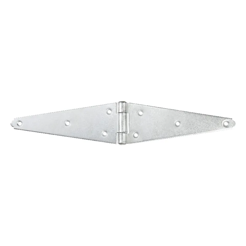 Ace 8 In. L Zinc-Plated Steel Heavy Duty Strap Hinge 1 Pk