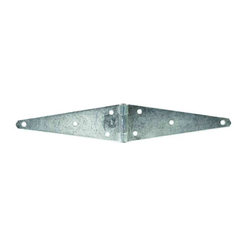 Ace 10 In. L Zinc-Plated Steel Heavy Duty Strap Hinge 1 Pk
