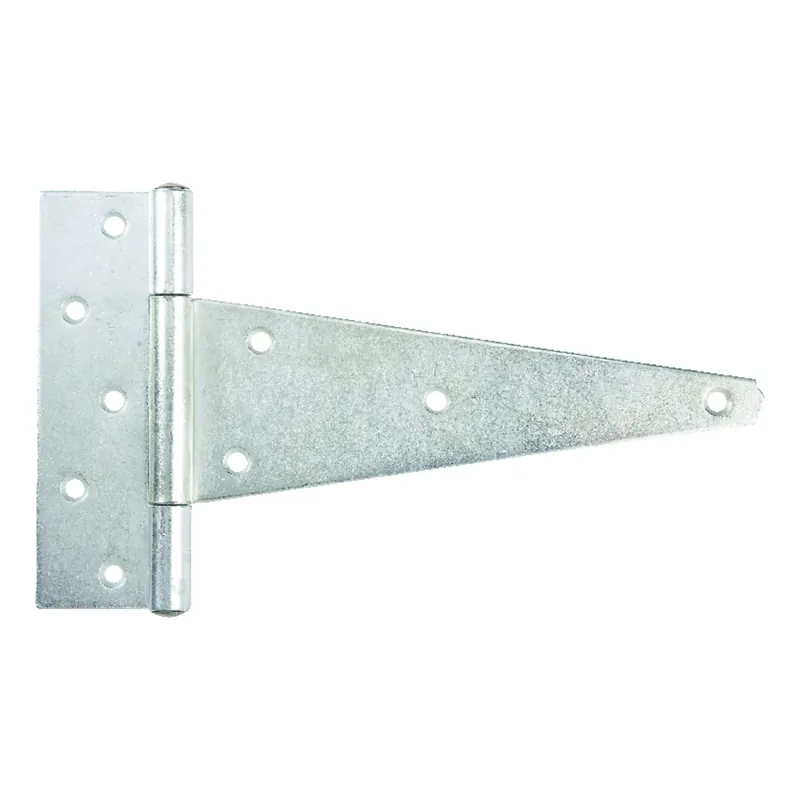 Ace 10 In. L Zinc-Plated Steel Heavy Duty T Hinge 1 Pk