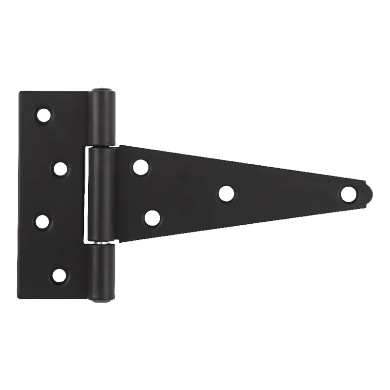 Ace 6 In. L Black Metal Heavy Duty T Hinge 1 Pk