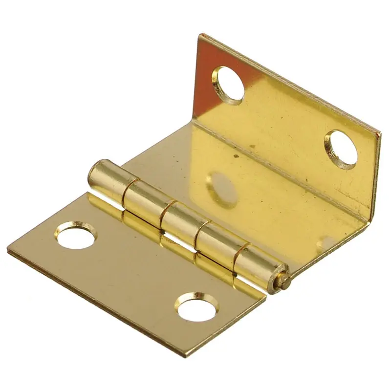 Ace 1-1/2 In. L Bright Brass Steel Shutter Hinge 2 Pk