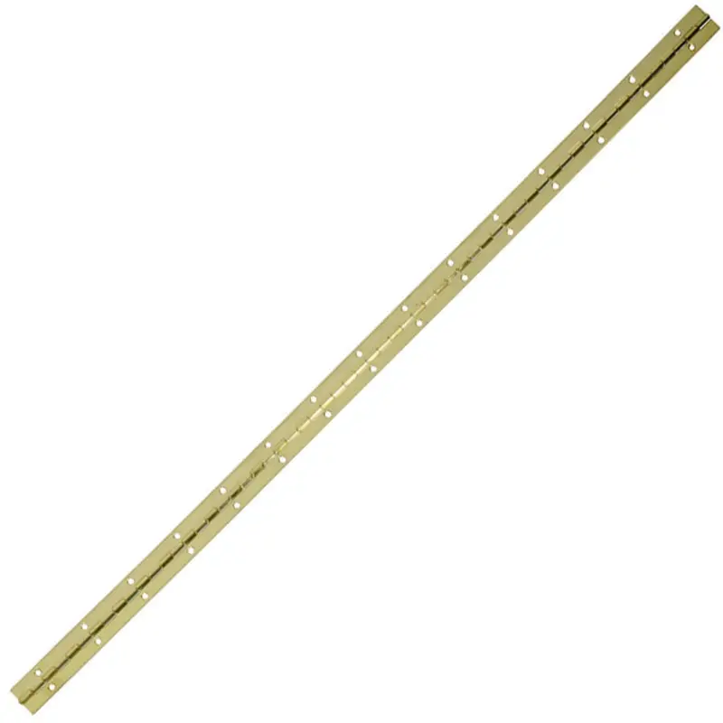 Ace 1 In. W X 30 In. L Bright Brass Brass Continuous Hinge 1