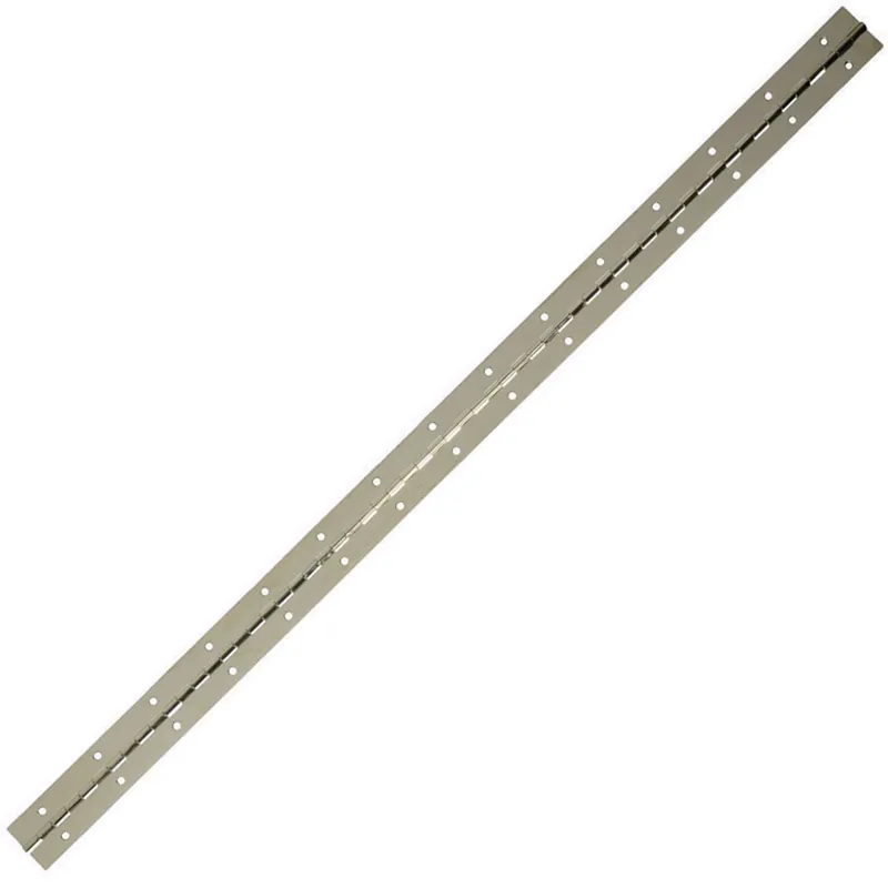 Ace 1-1/2 In. W X 30 In. L Nickel Steel Continuous Hinge 1
