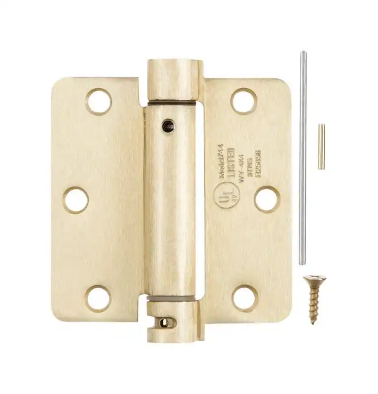 Ace 3.5 In. L Satin Brass Brass Residential Hinge 1 Pk