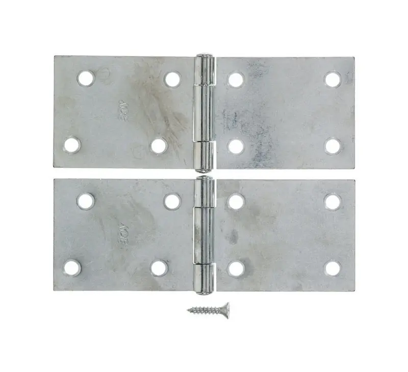 Ace 3.75 In. W X 2 In. L Zinc Plated Steel Backflip Hinge 2 Pk