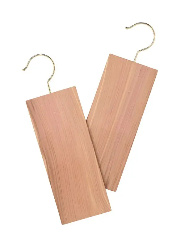 Whitmor 11.63 In. L Brown Wood Hanger Holder 5 Lb. Cap. 2 Pk