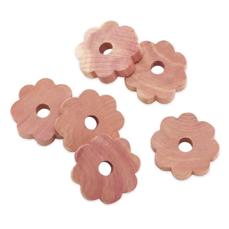 Cedar Hanger Rings 1.8 In. H X 1.8 In. W X 0.38 In. L - 1 Piece