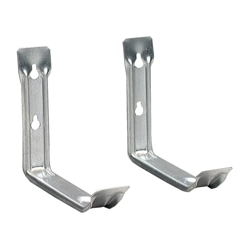 Crawford 7.25 In. L Silver Zinc Medium Utility Ladder Hook 20 Lb. Cap. 2 Pk