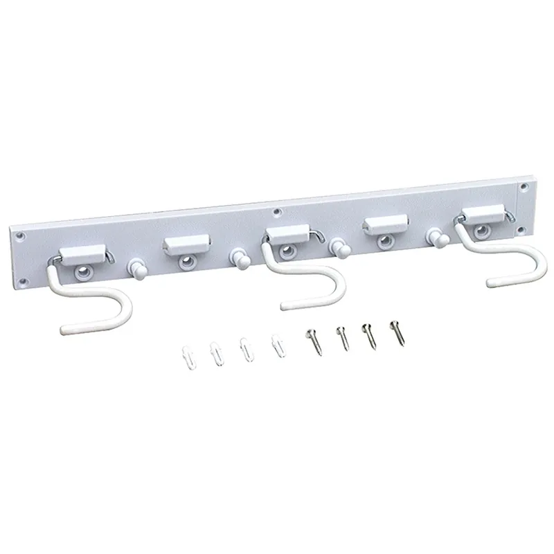 Crawford 16 In. L White Steel Adjustable Storage Organizer Rack 12 Lb. Cap. 1 Pk