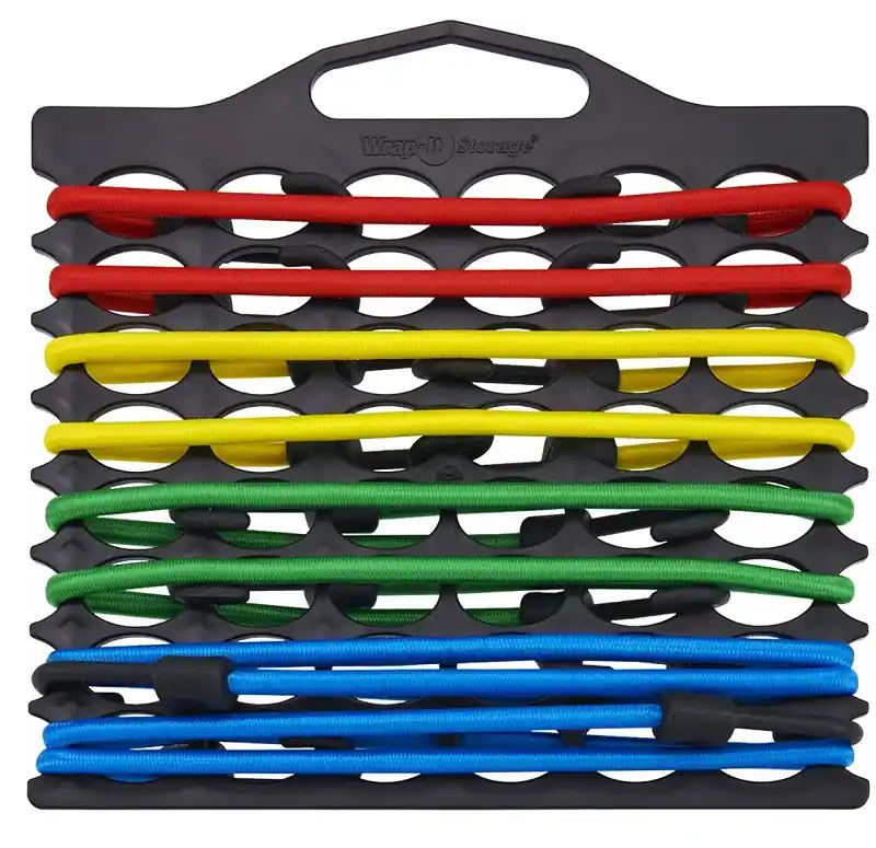 Wrap-It Bungee Buddy Assorted Bungee Cord Set 11.50 In. L 8 Pk