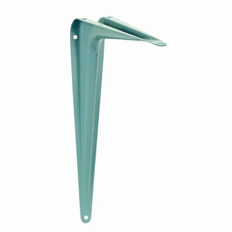 Gray Steel Shelf Support 8 In. Long 100 Lb. Capacity Bracket
