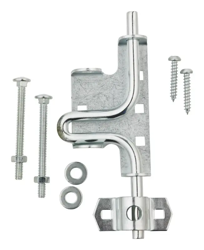 10.52 In. H X 4.75 In. W X 1.22 In. L Zinc-plated Slide Bolt Gate Latch