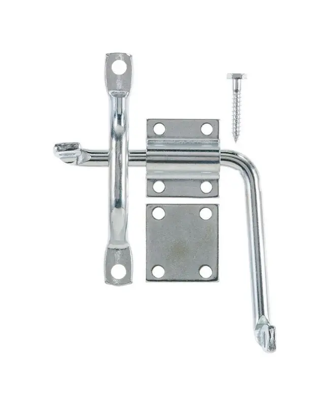 11.52 In. H X 6.75 In. W X 1.8 In. L Zinc-plated Gate Latch For Doors And Gates