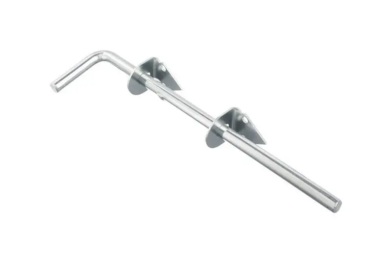 Ace 12 In. L Metallic Zinc Cane Bolt 1 Pk