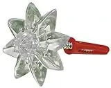 122200 Clear Mirror Rosettes, 1-1/4 Inch Diameter, 4 Pieces