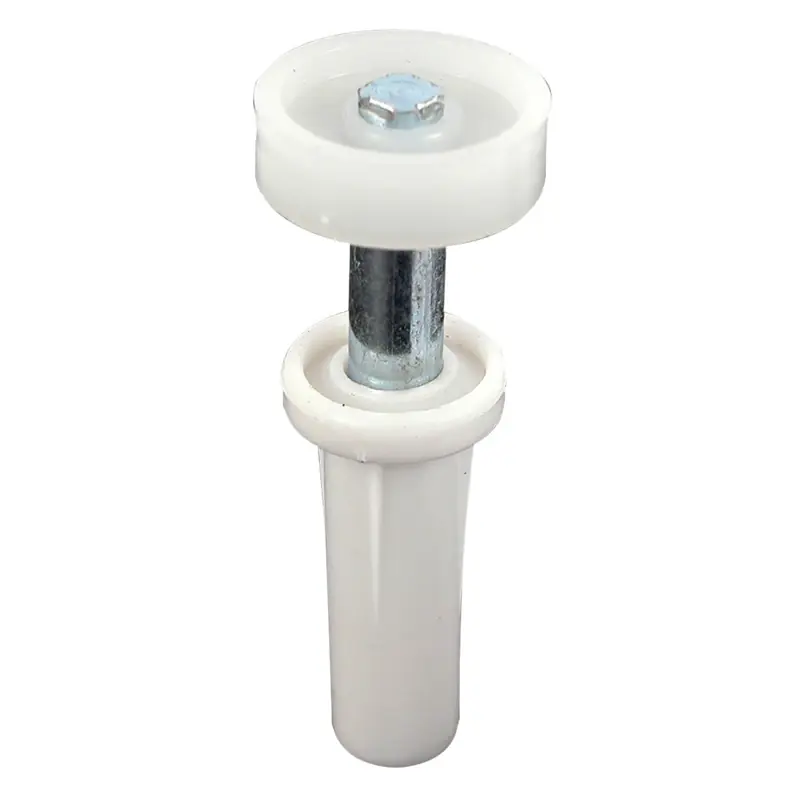 Prime-Line Mill White Steel Guide Wheel 2 Pk