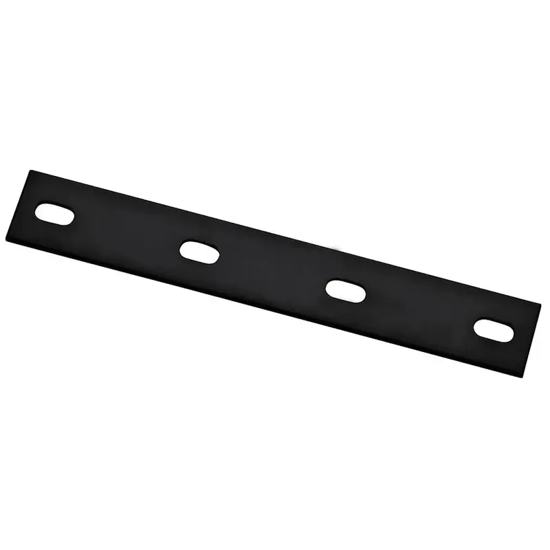 1-1/2 In. W X 10 In. L Black Steel Mending Plate - Model 01-3411-546