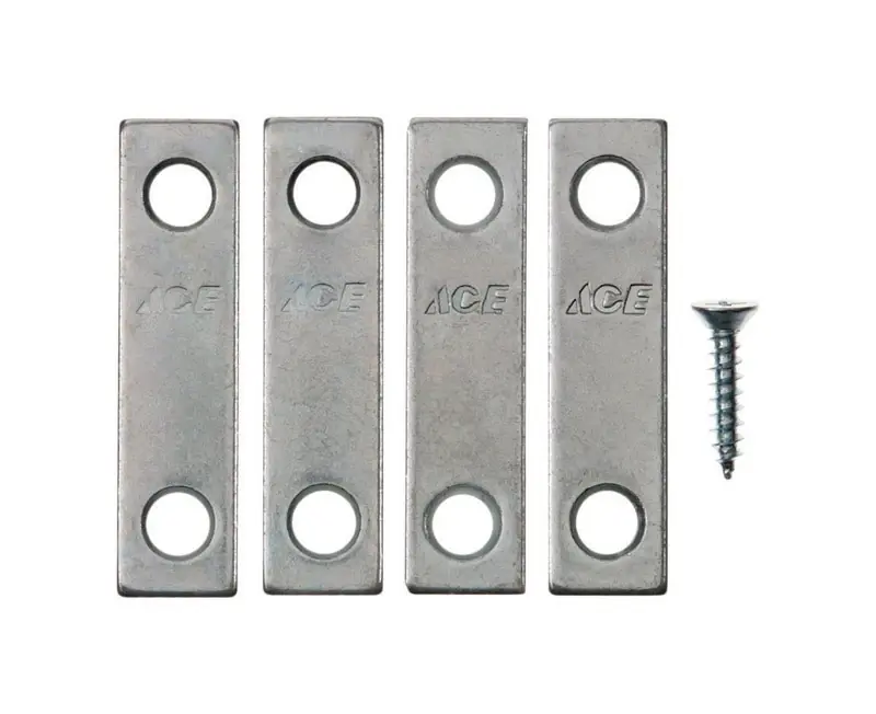 2 In. H X 0.5 In. W X 1.091 In. L Zinc Mending Brace For Reinforcement