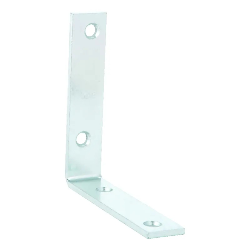 4 In. H X 2.875 In. W X 4 In. D Zinc Inside L Corner Brace For Reinforcement