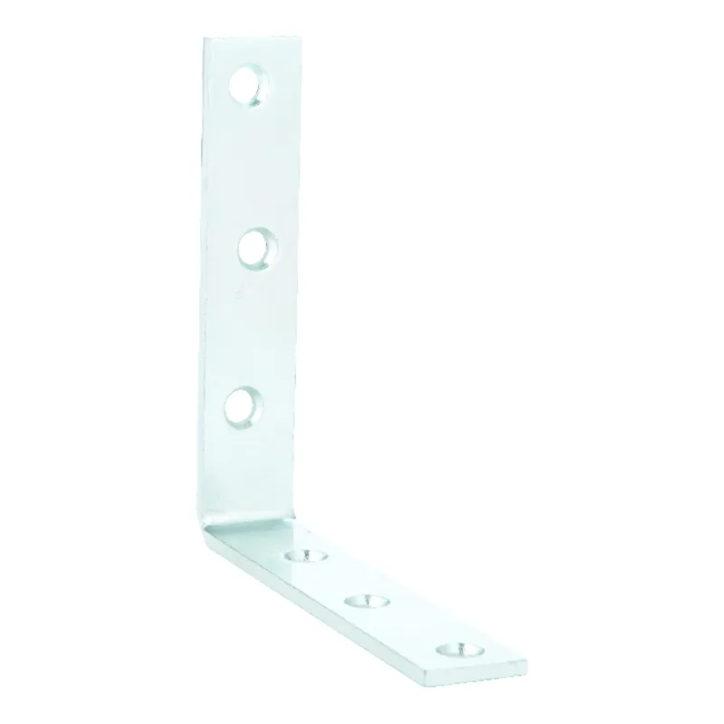 5 In. H X 1 In. W X 0.875 In. D Zinc Inside L Corner Brace
