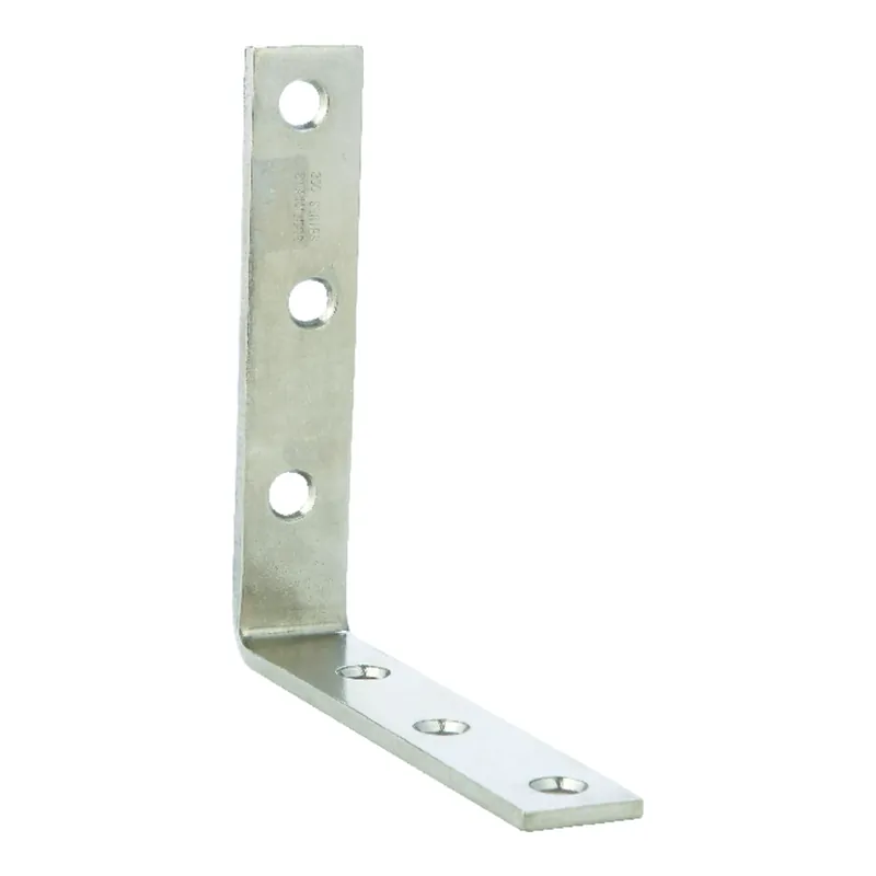 5 In. H X .875 In. W X 5 In. D Stainless Steel Inside L Corner Brace