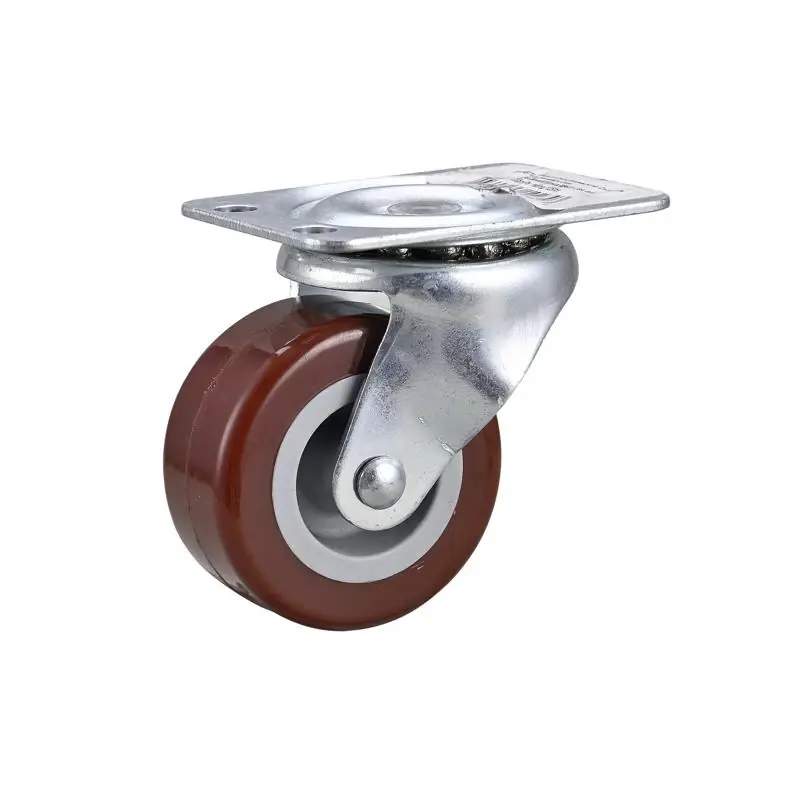 Projex 2 In. D Swivel Hard Rubber Caster 125 Lb 1 Pk