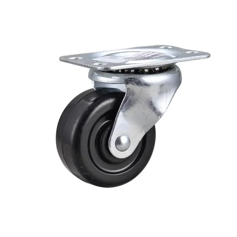 Projex 2 In. D Swivel Soft Rubber Caster 90 Lb 1 Pk