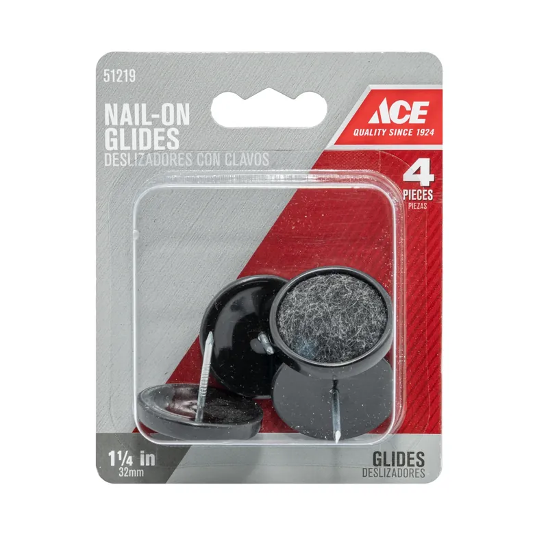 Ace Carpet/Nylon 1.25 In. Nail On Chair Glide 4