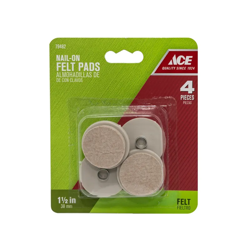Ace Felt 1.5 In. Tap On Cushioned Glide 4