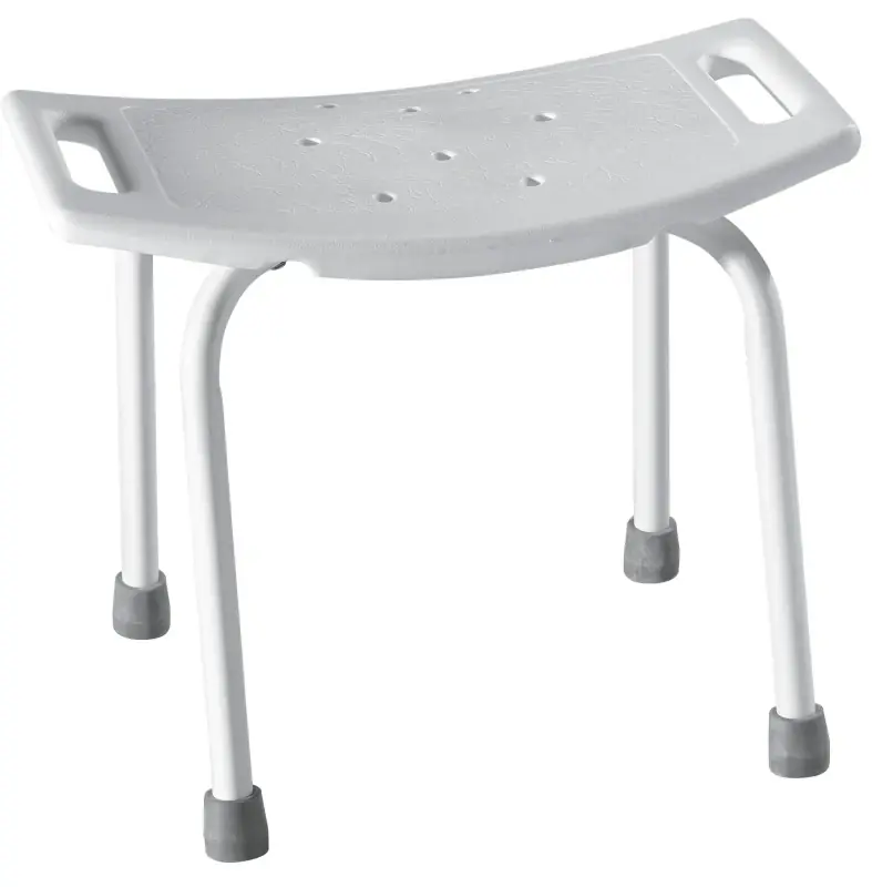 Home Care White Plastic Shower Seat 14 In. H X 20 In. L, Model Dn7035