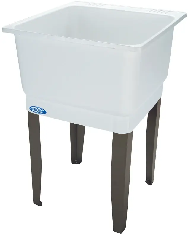 Laundry Tub, White, 23 X 25 In.
