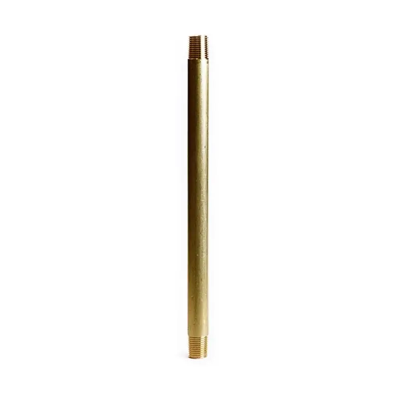 1/8 In. Mpt X 1/8 In. D Mpt Red Brass Nipple 6 In. Length