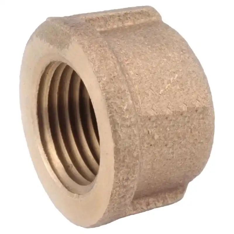 Anderson Metals 1 Inch Fpt X 1 Inch D Lead-free Brass Cap