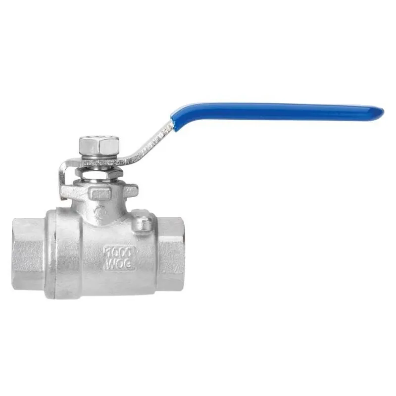 Homewerks Worldwide 1/2" Full Port Stainless Steel Ball Valve With Lever