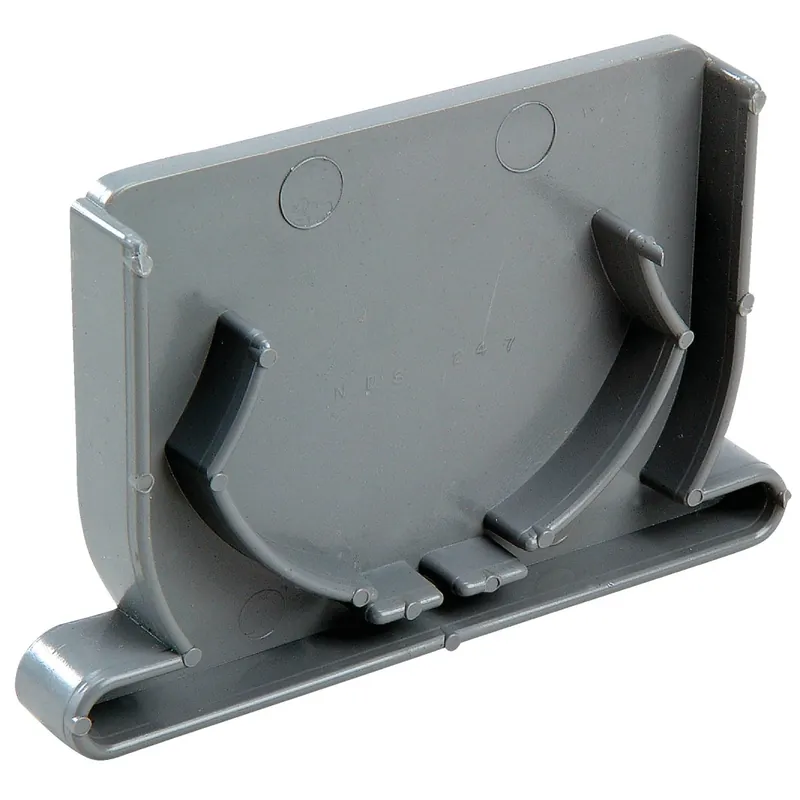 Gray Channel End Cap
