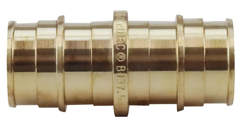 Apollo 3/4 In. Expansion PEX In To X 3/4 In. D Barb Brass Straight Coupling