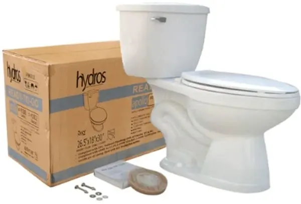 Apollo Handicap Toilet 1.6 Gallon Capacity Model 43000 In White