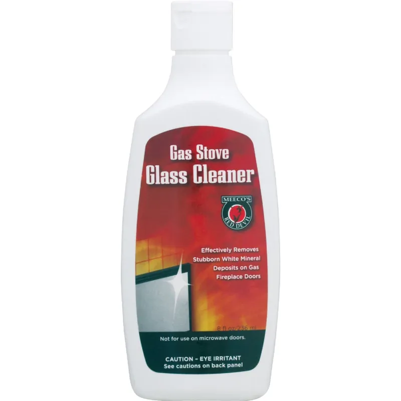 8 Oz. Squeeze Bottle Stove Glass Door Cleaner For Fireplaces