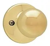 Polo Half-dummy Knob Model 488p In Polished Brass Finish