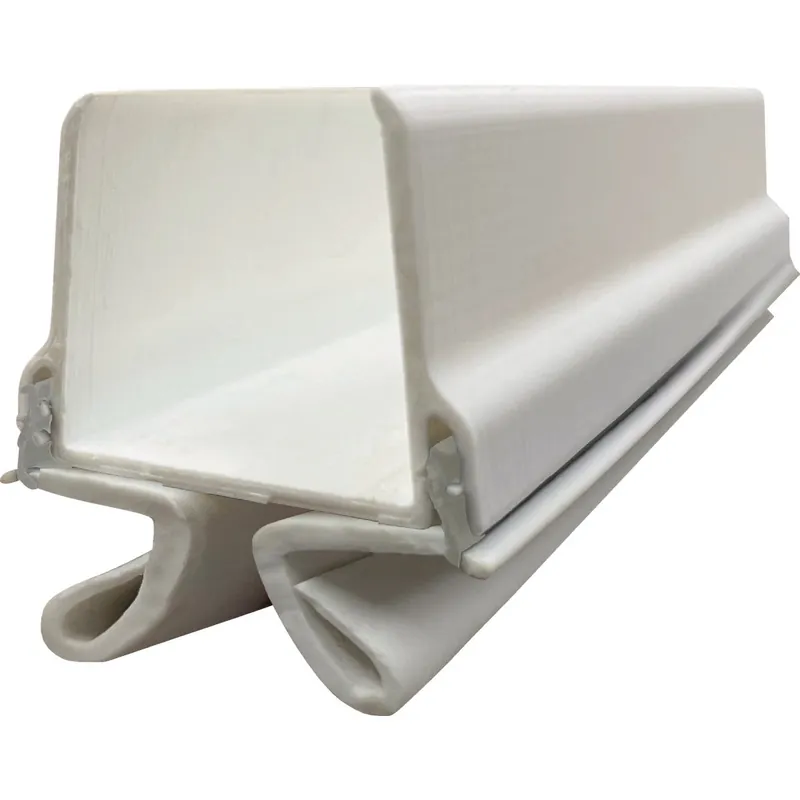 1-3/8 In. X 32 In. White Vinyl Light & Sound Reducing Door Bottom Seal