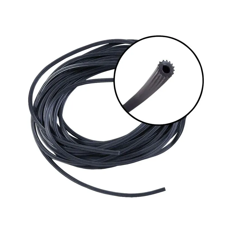 0.140 In. Dia. X 25 Ft. L. Black Vinyl Screen Retainer Spline