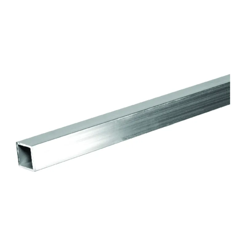 Square Aluminum Tube, 1 X 48 In.