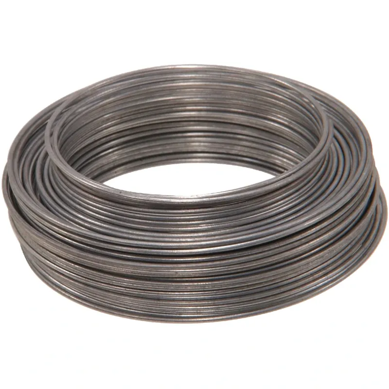 19-Gauge Galvanized Wire, 50-Ft.