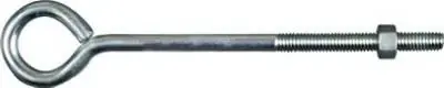 Zinc Eye Bolt 3/8 X 8 Inch With Nut - 160 Lb Load Capacity